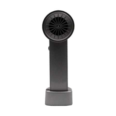 พัดลมพกพา พัดลมมือถือ Sonar FLYBIRD 3in1 รุ่น WT-F83 แบตเตอรี่ 4800mAh ชาร์จไฟได้ จอแสดงผล LED สีดำ_5